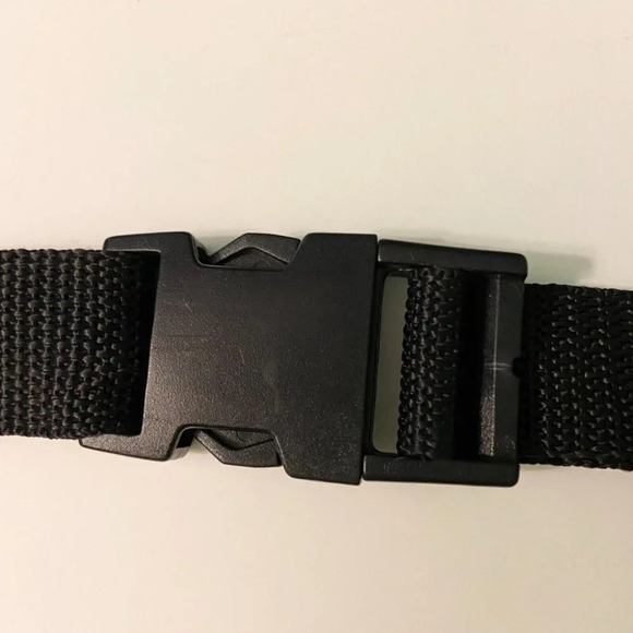 Vintage Debco Black Front Zippered Pocket Fanny Waist Pack - Picture 9 of 12